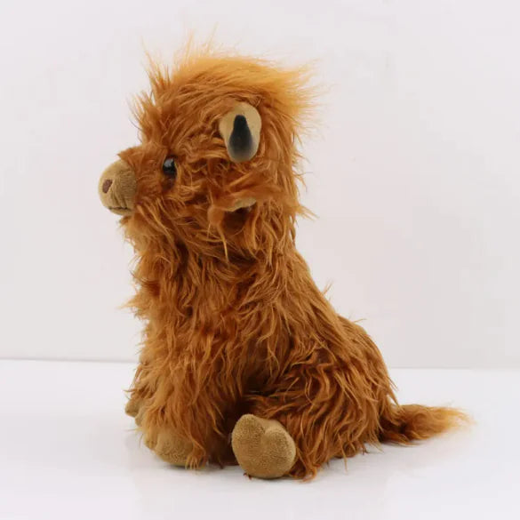 Scottish Highland Cow Long-Hair Plush Toy