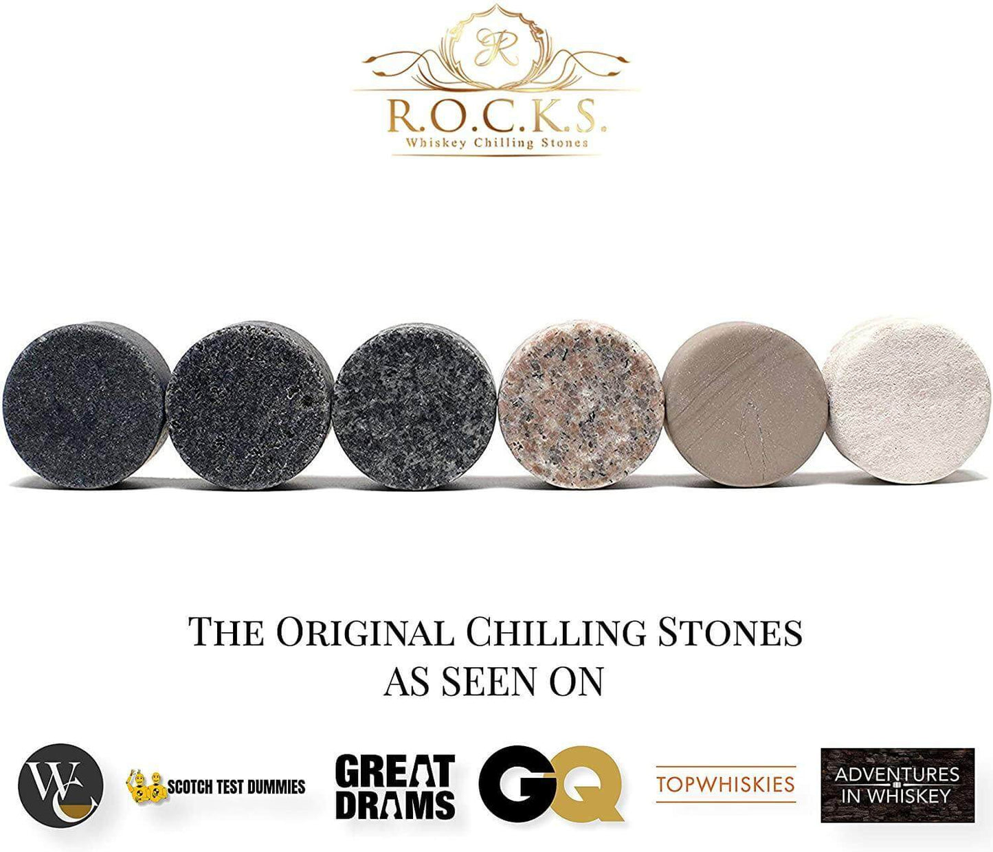 The Gentleman's Set - Cigar Aficionado w/ Whiskey Chilling Stones
