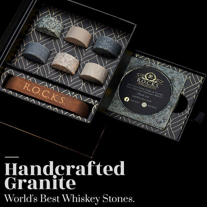 The Gentleman's Set - Cigar Aficionado w/ Whiskey Chilling Stones