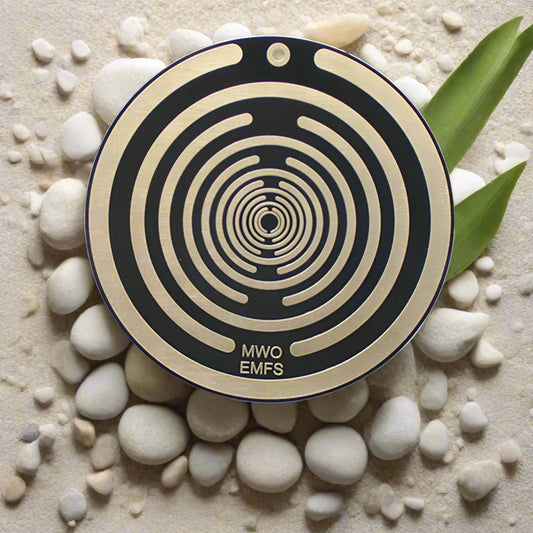 8cm Tesla Polarizing Meditation Disk Lakhovsky's MW Oscillator 5 Elements