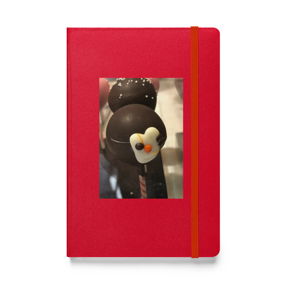 Hardcover Bound Notebook | JournalBook® - Penguin Cake Pop