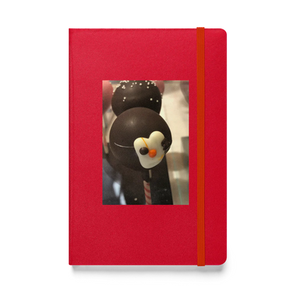 Hardcover Bound Notebook | JournalBook® - Penguin Cake Pop