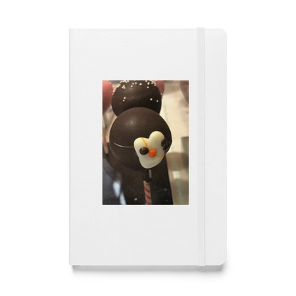 Hardcover Bound Notebook | JournalBook® - Penguin Cake Pop