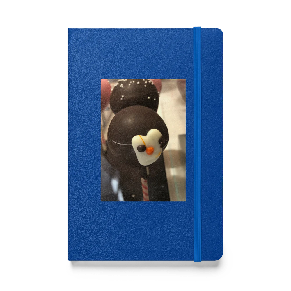 Hardcover Bound Notebook | JournalBook® - Penguin Cake Pop