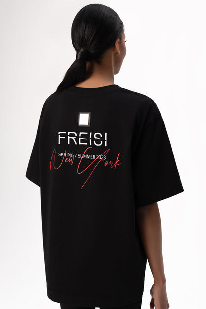 FREISI Oversized Cotton T-Shirt Women's