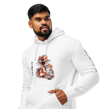 Calico Doodle 2 - Unisex essential organic hoodie