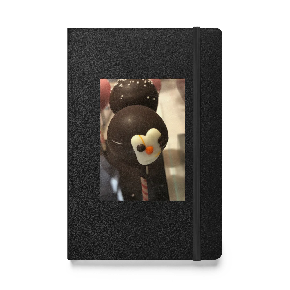 Hardcover Bound Notebook | JournalBook® - Penguin Cake Pop